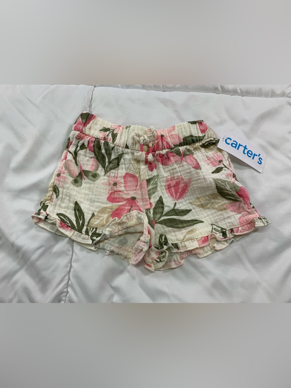 New carters shorts size 18M